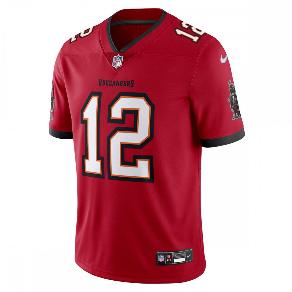 Tom Brady Tampa Bay Buccaneers Nike Vapor Untouchable Limited Jersey - Red-GridironStore